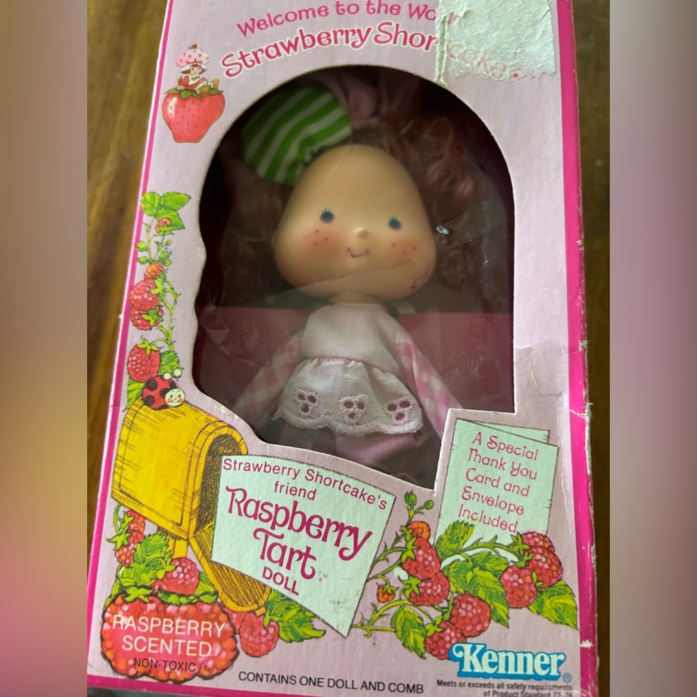 Strawberry Shortcake Raspberry Tart Doll NIB, First Edition 1979-80